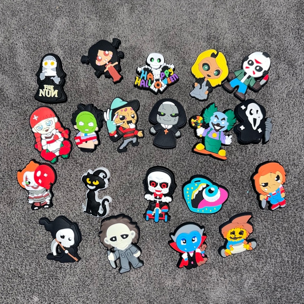 Jibbitz Croc Charms Mix Lot of Horror Movie